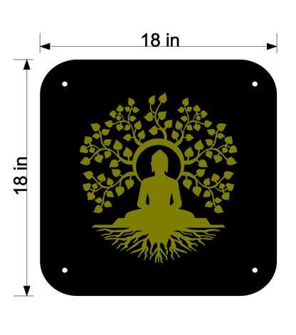 Kalpvriksh | 5mm Transparent + 3mm Golden