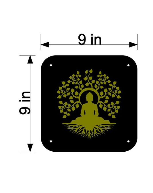 Kalpvriksh | 5mm Transparent + 3mm Golden