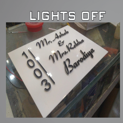 White + Black + Warm White LED