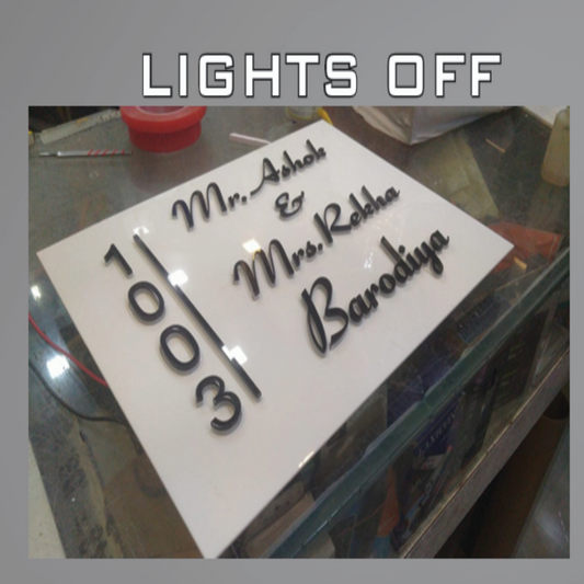 White + Black + Warm White LED