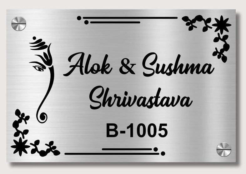 Silver Matt Stainless Steel + Black Vinyl